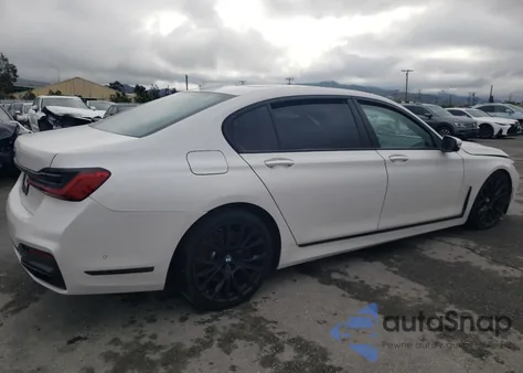 2020 BMW 740 I from USA, damaged, VIN WBA7T2C02LGL17753